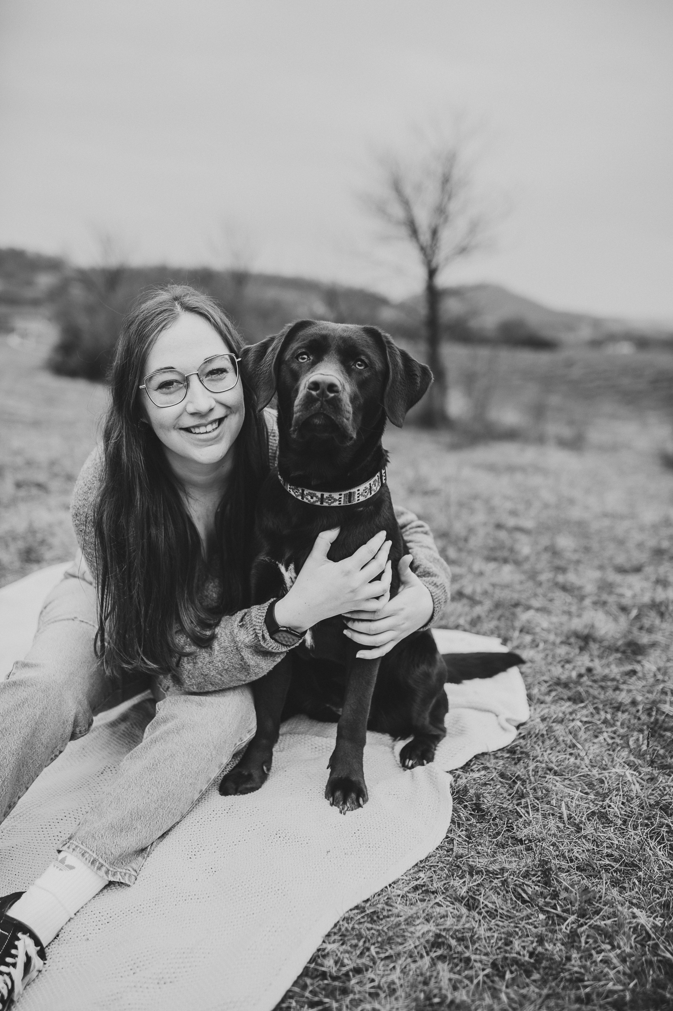 Ein Portraitshooting inkl. Hund in Haßfurt.